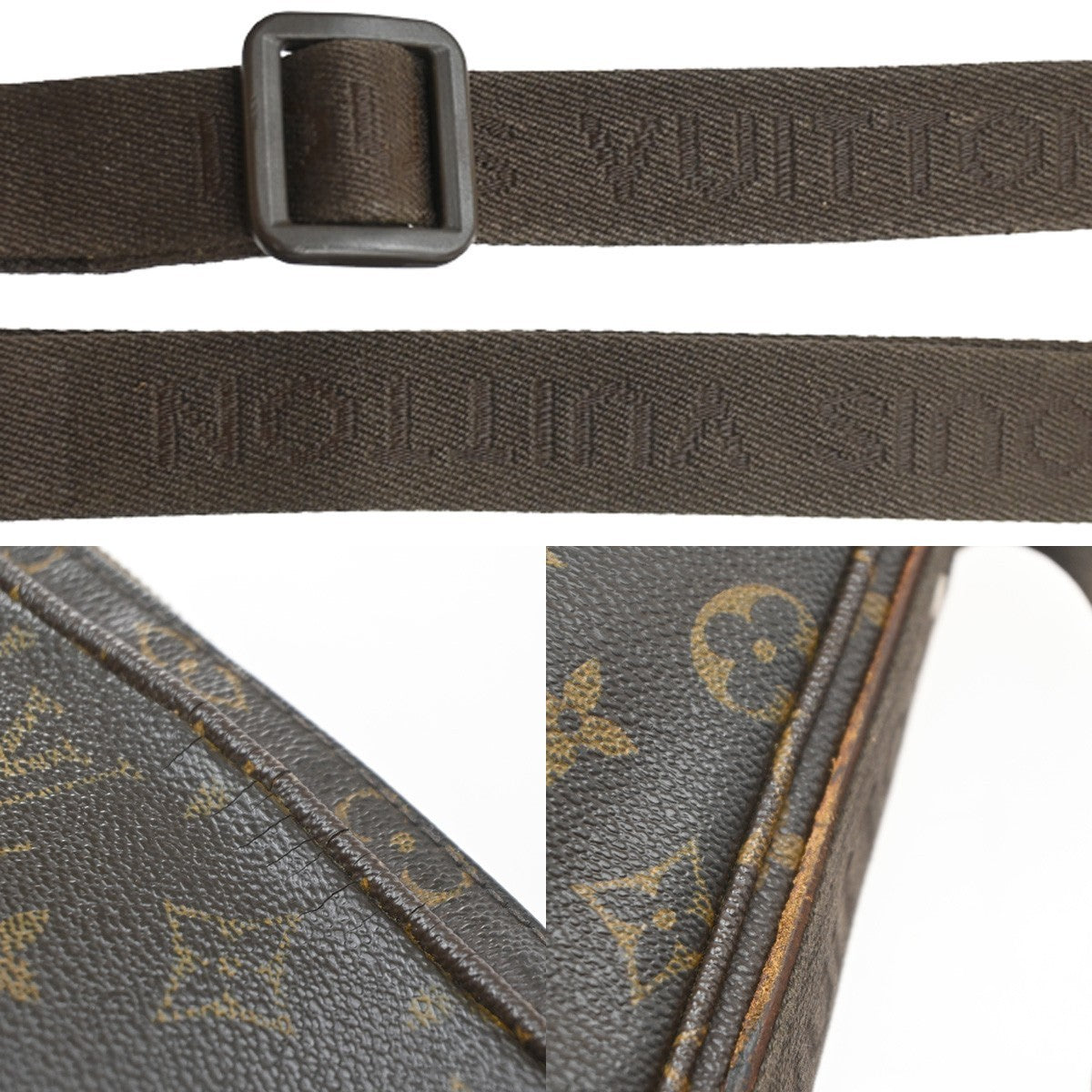 LOUIS VUITTON Trotteur Beaubourg Shoulder Bag Monogram Leather BN M97037 85KD123