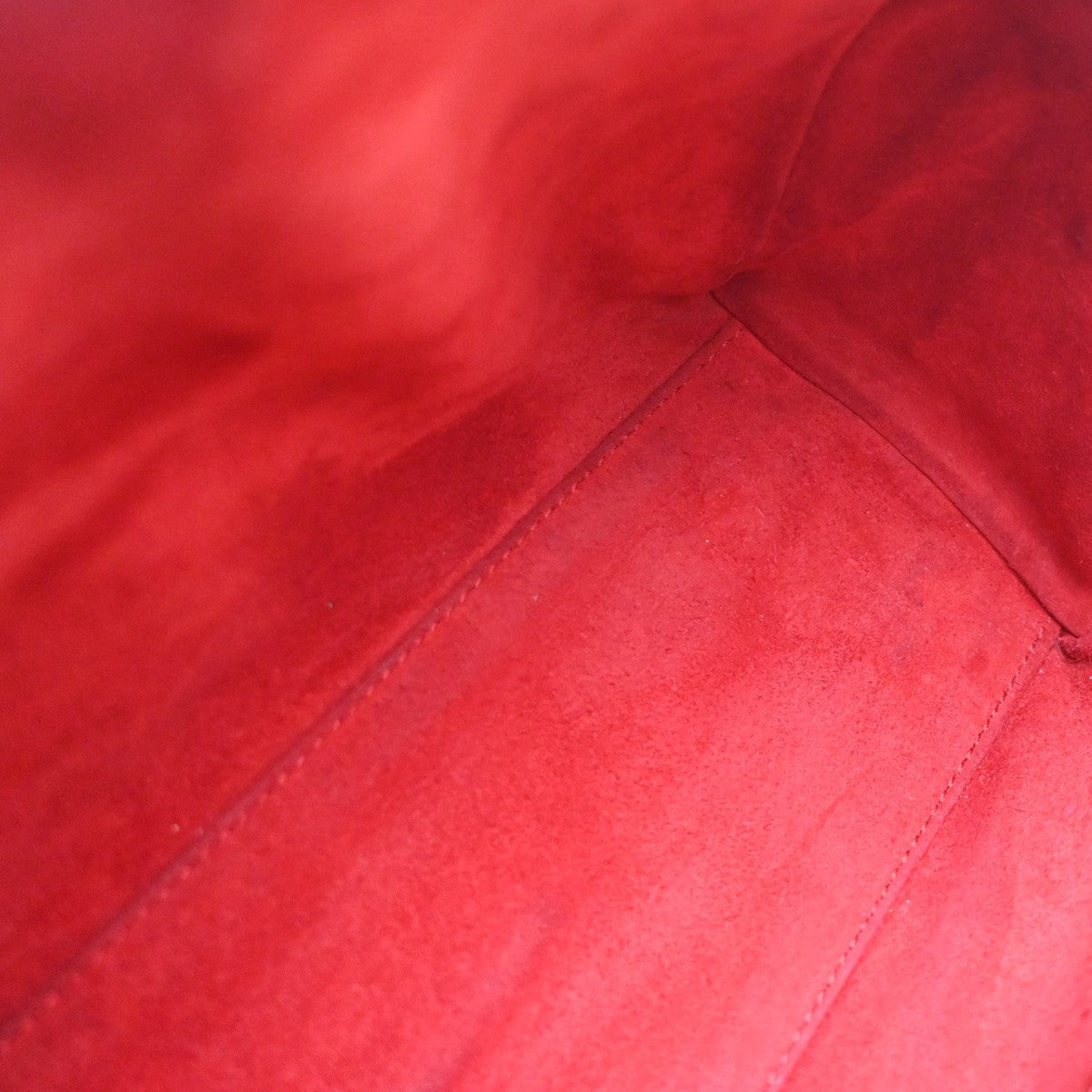SAINT LAURENT Baby Duffle 2way Shoulder Hand Bag Leather Red GHW Italy 86KD179