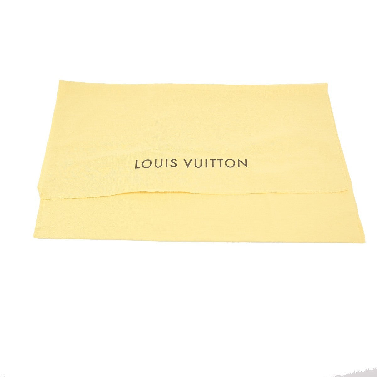 LOUIS VUITTON Logo 10 Set Dust Bag Drawstring Canvas Cotton Beige Brown 03KD213