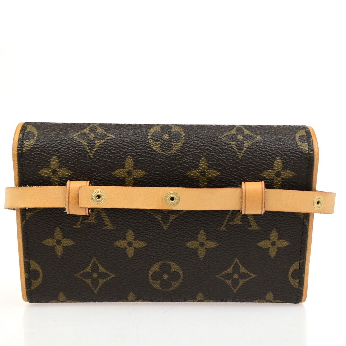 LOUIS VUITTON Pochette Florentine S Bum Bag Monogram Leather BN M51855 73KD168