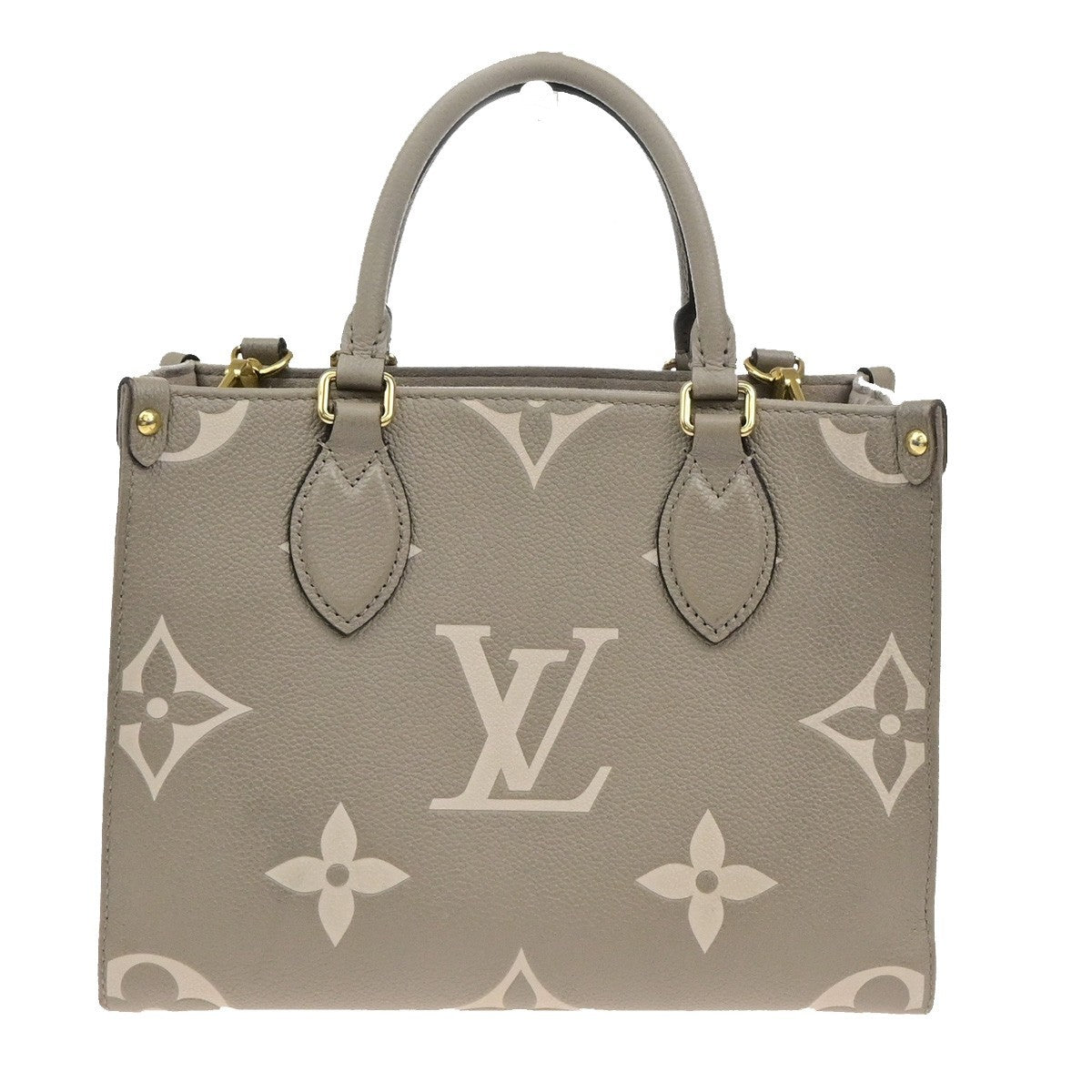 LOUIS VUITTON OnTheGo PM Hand Bag Bicolor Monogram Empreinte BE M45779 312RL056