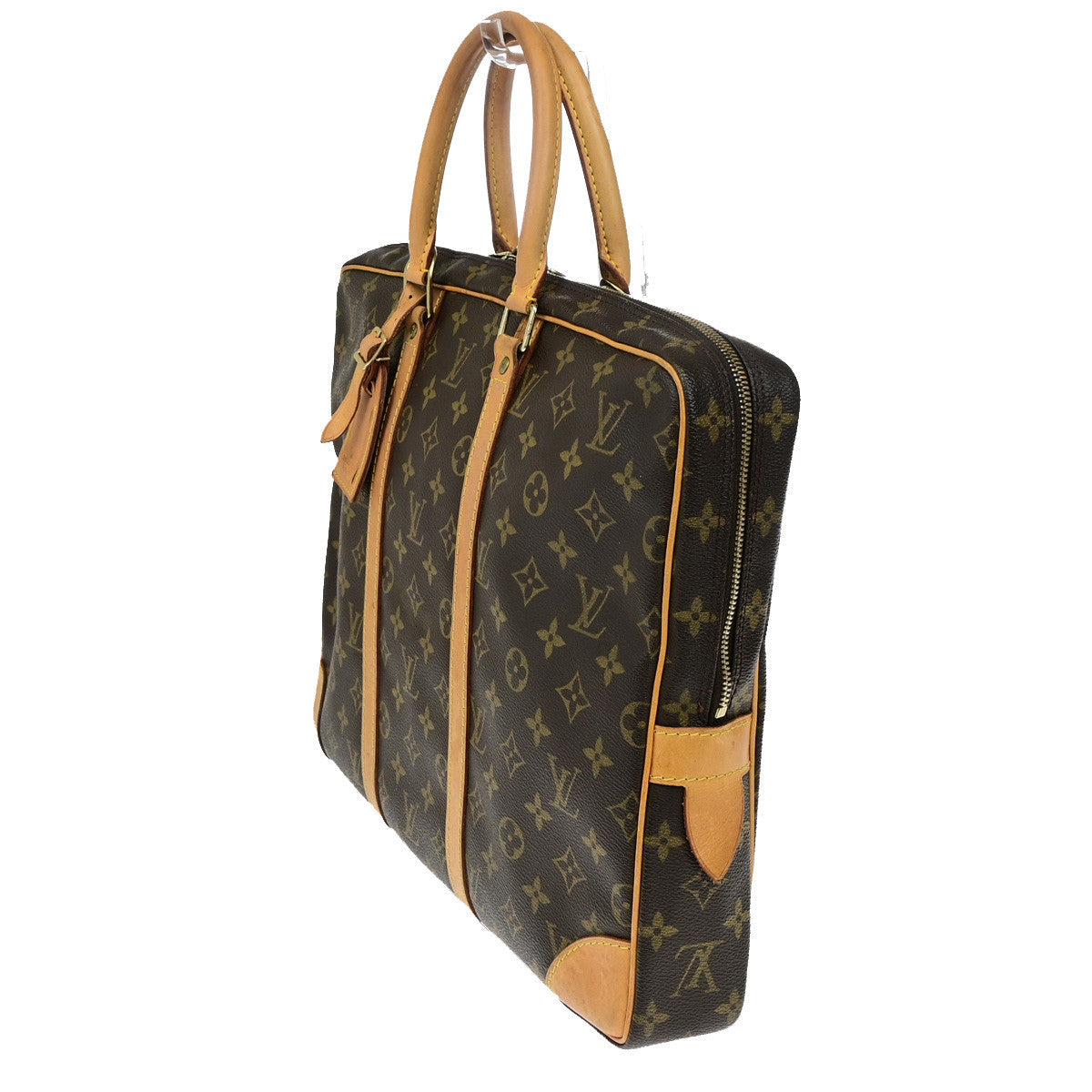 LOUIS VUITTON Porte Documents Voyage Briefcase Hand Bag Monogram M53361 35YG861