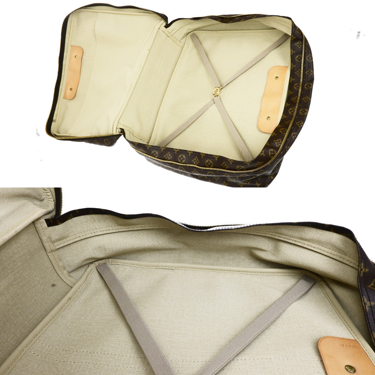 LOUIS VUITTON Sirius 50 Travel Hand Bag Monogram Leather Brown M41406 75YG930