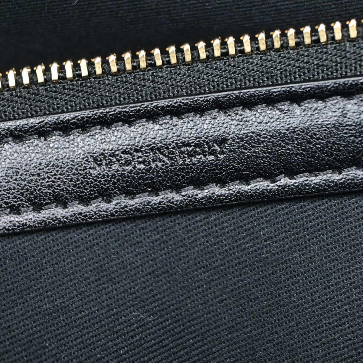 CELINE Logo Triomphe 2Way Business Shoulder Hand Bag Leather Black GHW 42RK907