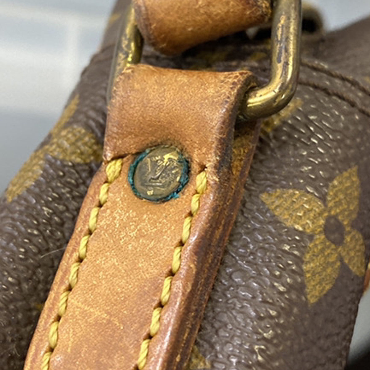 LOUIS VUITTON Trocadero 27 Shoulder Bag Monogram Leather Brown M51274 62YG947