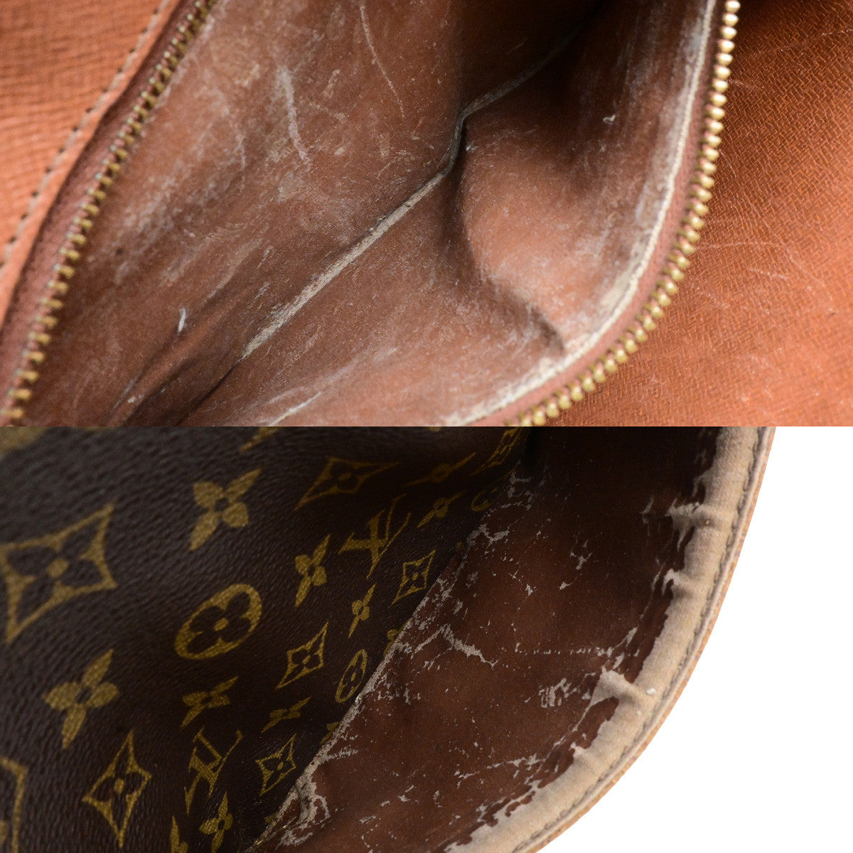 LOUIS VUITTON Trocadero 27 Shoulder Bag Monogram Leather Brown M51274 62YG947