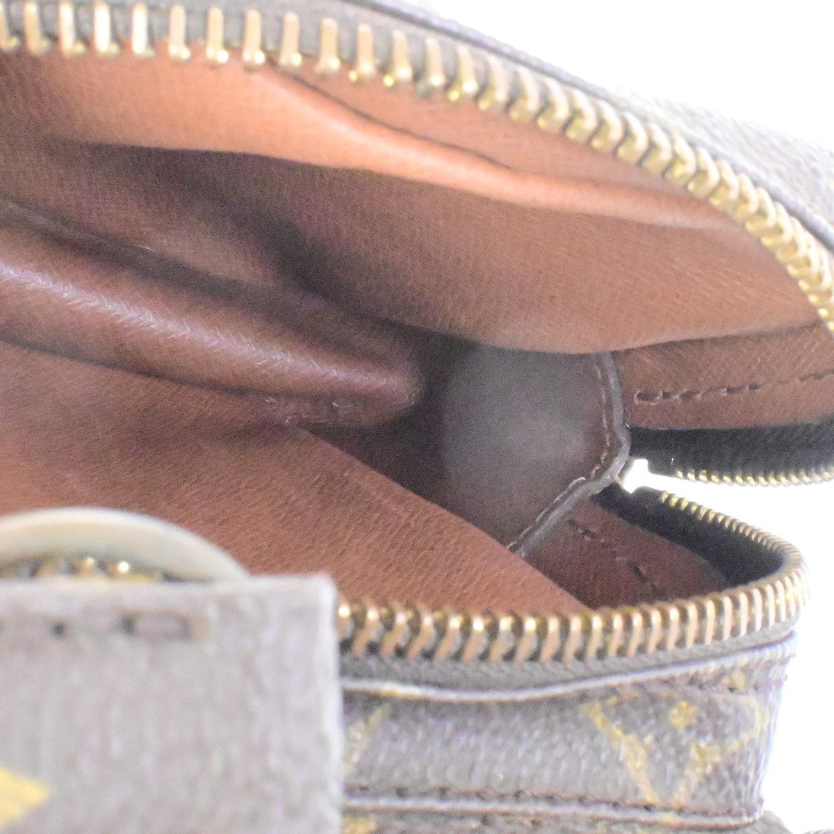 LOUIS VUITTON Mini Amazon Shoulder Bag Monogram Leather Brown M45238 32YH048