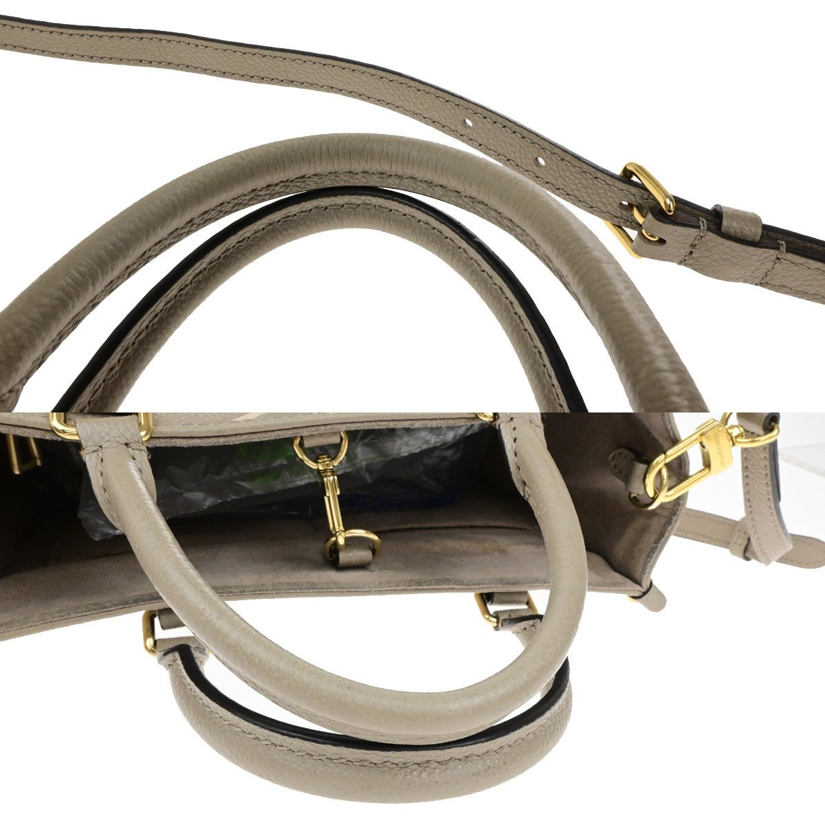LOUIS VUITTON OnTheGo PM Hand Bag Bicolor Monogram Empreinte BE M45779 312RL056