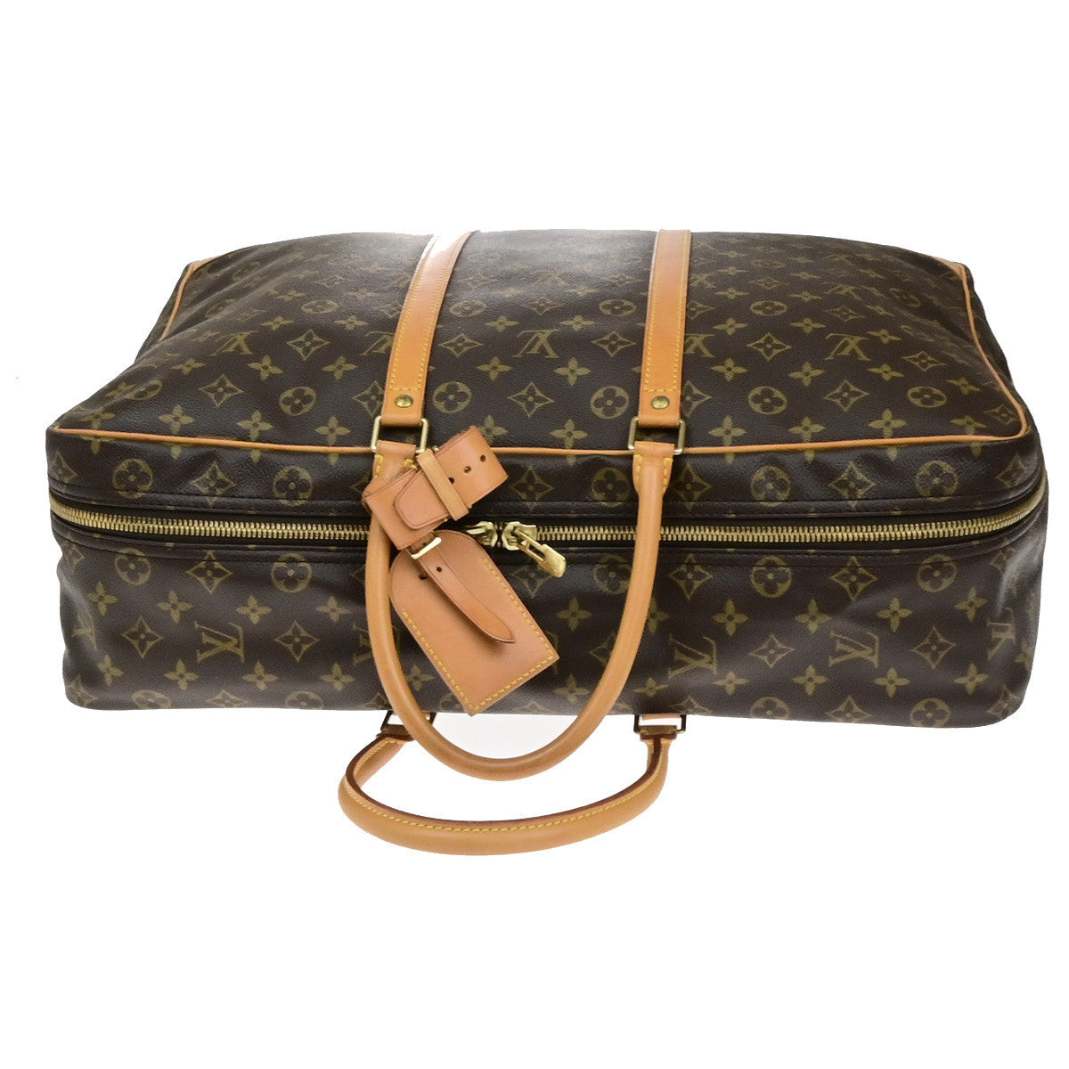 LOUIS VUITTON Sirius 50 Travel Hand Bag Monogram Leather Brown M41406 75YG930