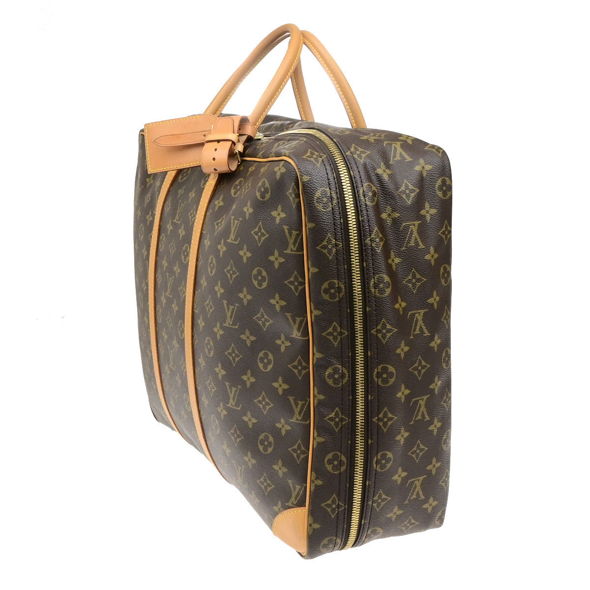 LOUIS VUITTON Sirius 50 Travel Hand Bag Monogram Leather Brown M41406 75YG930