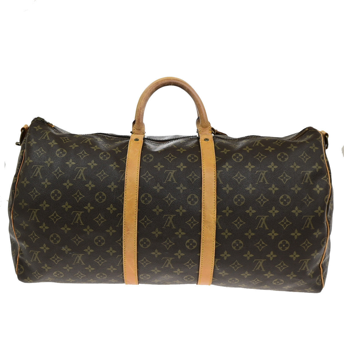 LOUIS VUITTON Keepall Bandouliere 55 Hand Bag Monogram Brown M41414 37YG858