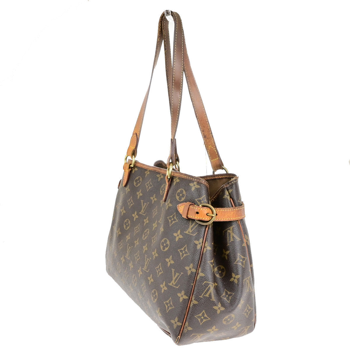 LOUIS VUITTON Batignolles Horizontal Shoulder Bag Monogram Brown M51154 30SJ617