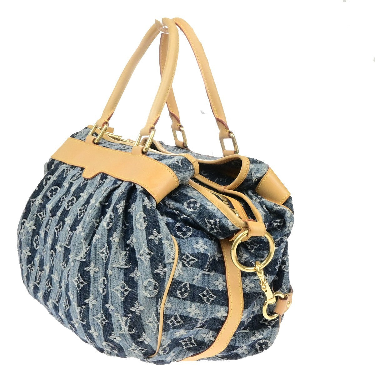 LOUIS VUITTON Cavalier GM Shoulder Bag Monogram Denim Leather BE M95336 301RL058