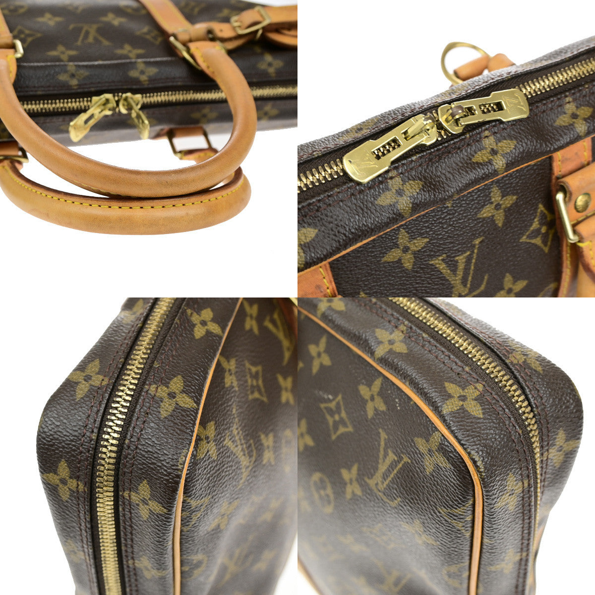 LOUIS VUITTON Porte Documents Voyage Briefcase Hand Bag Monogram M53361 35YG861