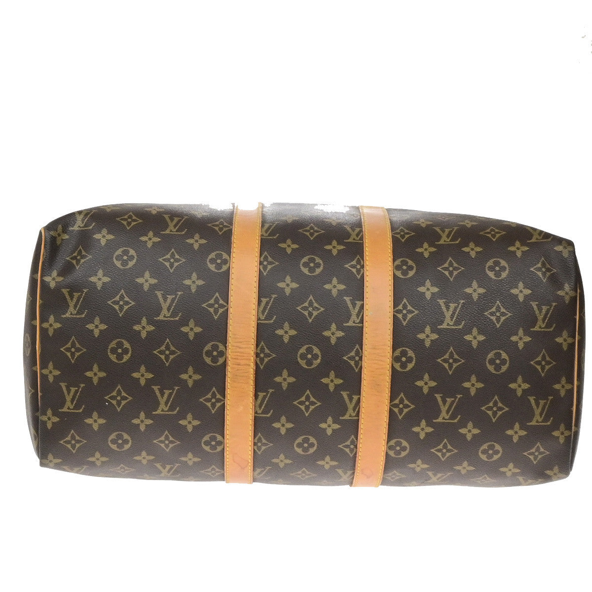 LOUIS VUITTON Keepall 45 Travel Hand Bag Monogram Leather Brown M41428 34YG943