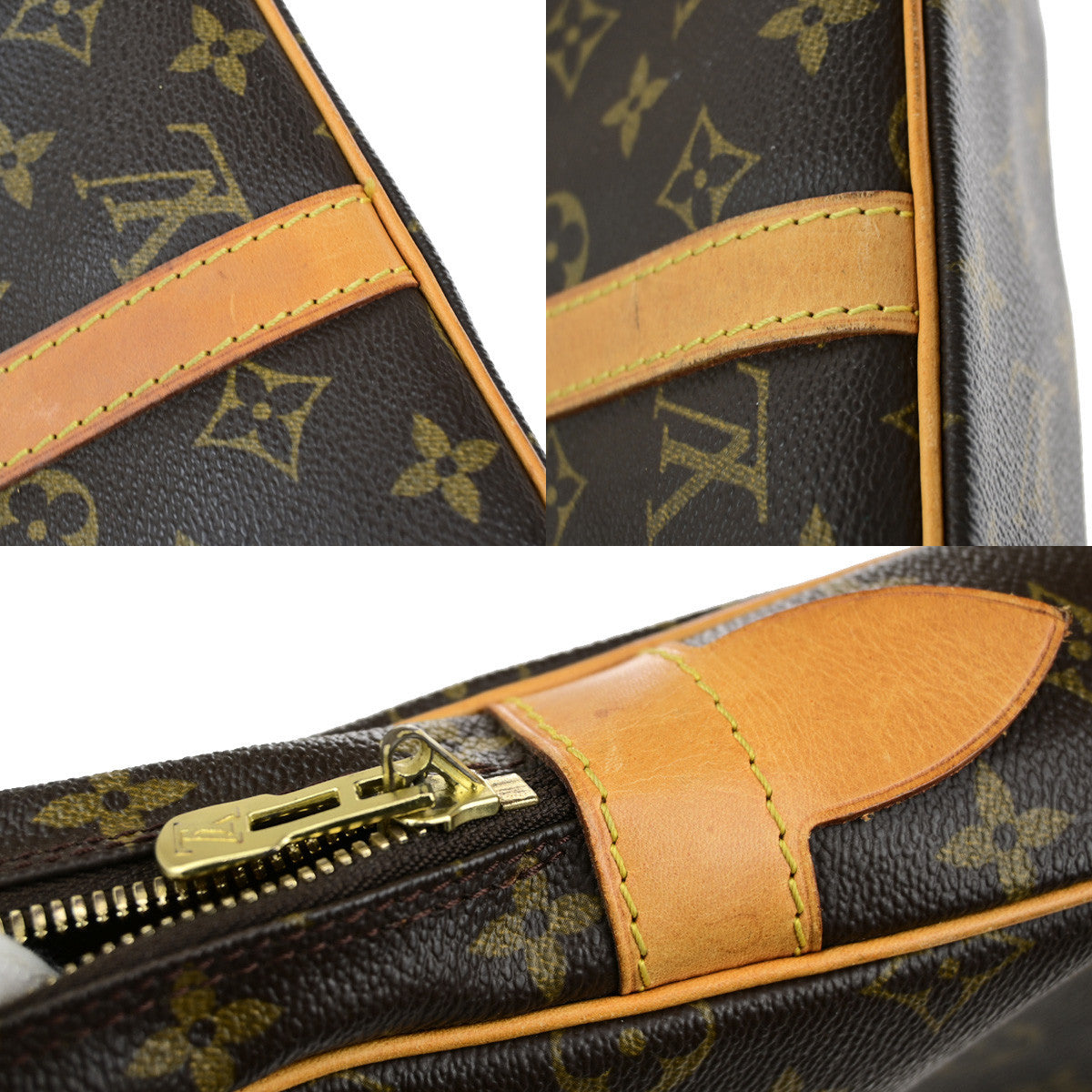LOUIS VUITTON Porte Documents Voyage Briefcase Hand Bag Monogram M53361 35YG861