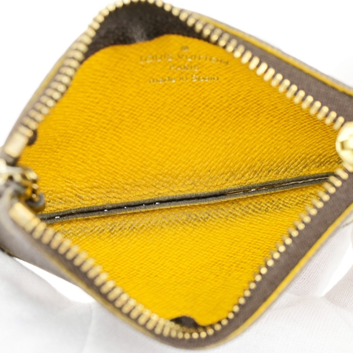 LOUIS VUITTON Pochette Cles Coin Wallet Key Case Monogram Groom M60033 67YH024