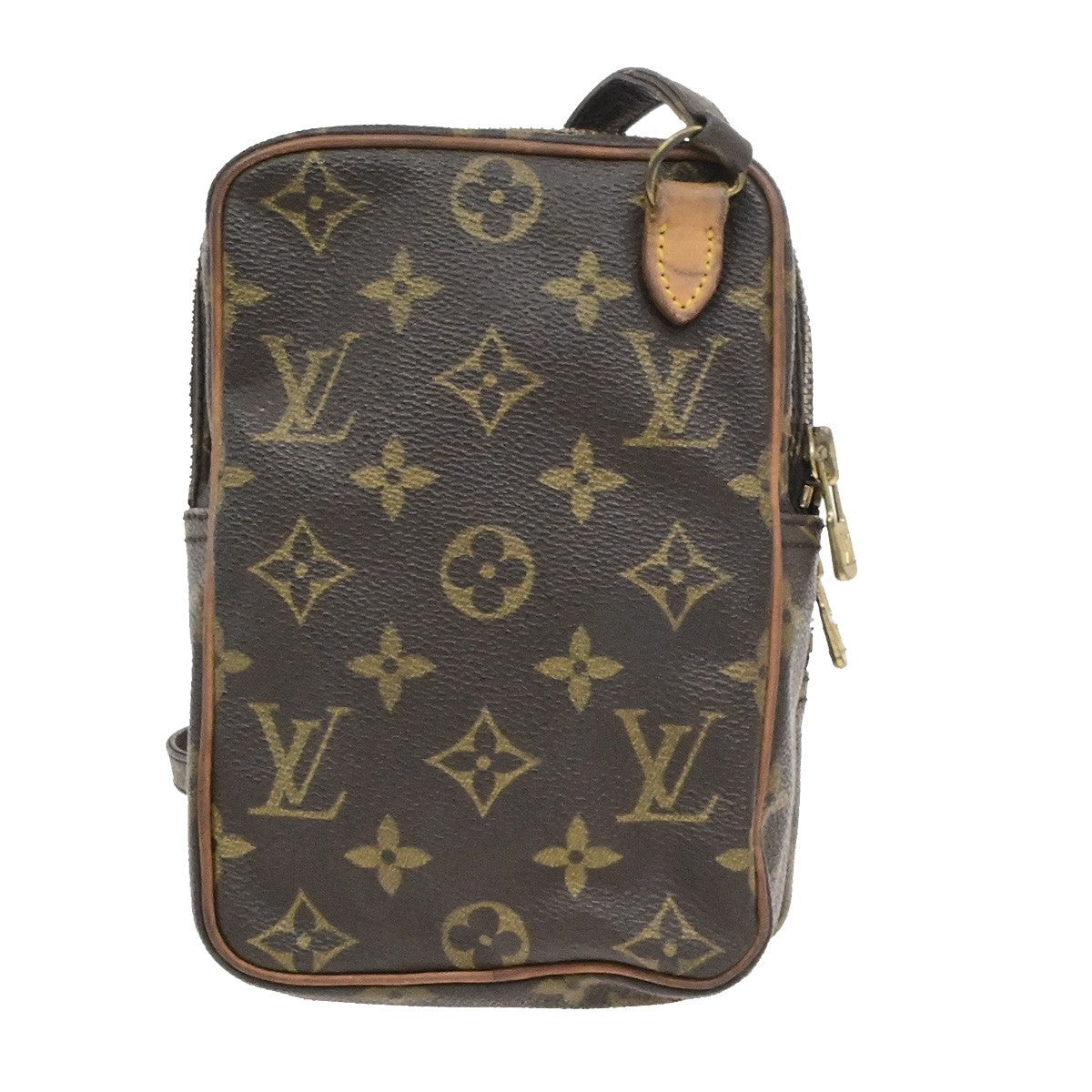 LOUIS VUITTON Mini Amazon Shoulder Bag Monogram Leather Brown M45238 32YH048
