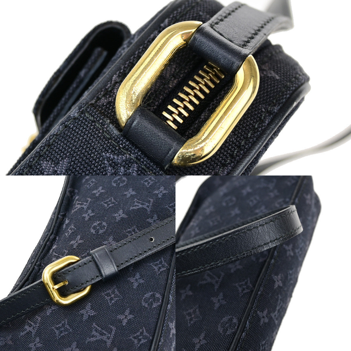 LOUIS VUITTON Juliet MM Shoulder Bag Monogram Mini Canvas Leather M92211 85YG266