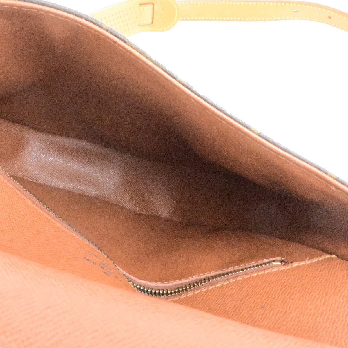 LOUIS VUITTON Chantilly GM Shoulder Bag Monogram Leather Brown M51232 84YH044