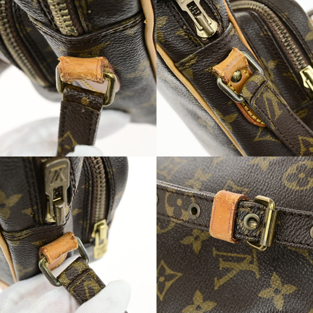 LOUIS VUITTON Amazon Crossbody Shoulder Bag Monogram Leather BN M45236 65YG849