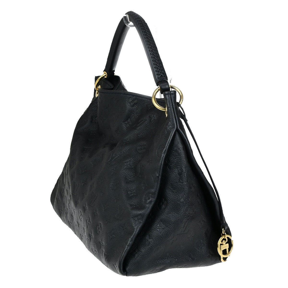 LOUIS VUITTON Artsy MM Hand Bag Monogram Empreinte Infini Blue M93448 650RK856