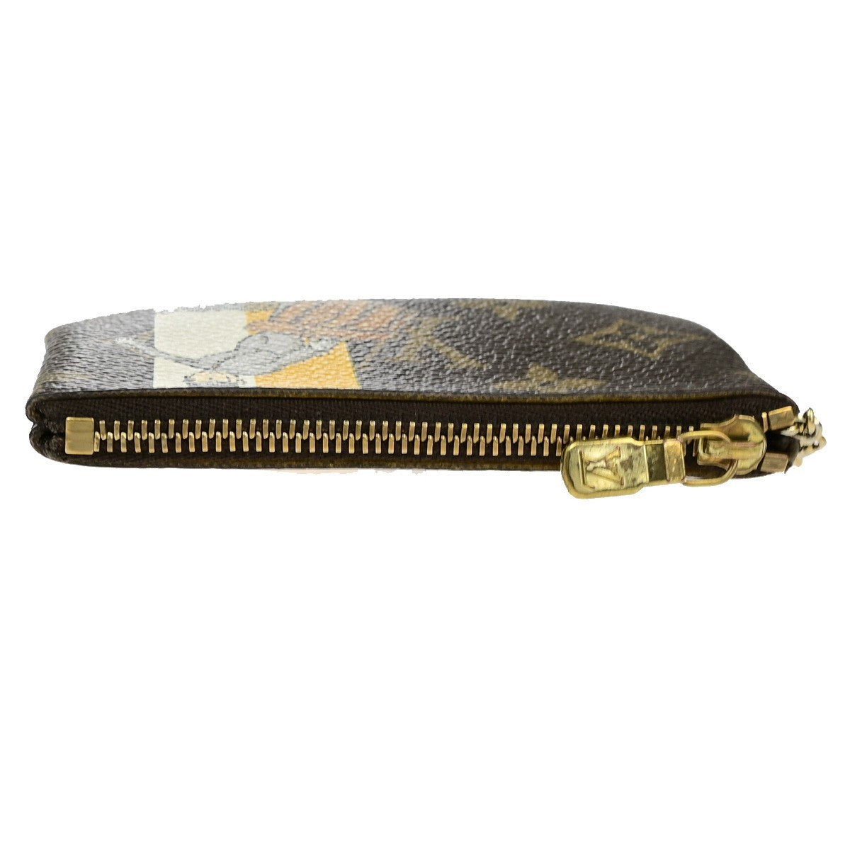 LOUIS VUITTON Pochette Cles Coin Wallet Key Case Monogram Groom M60033 67YH024