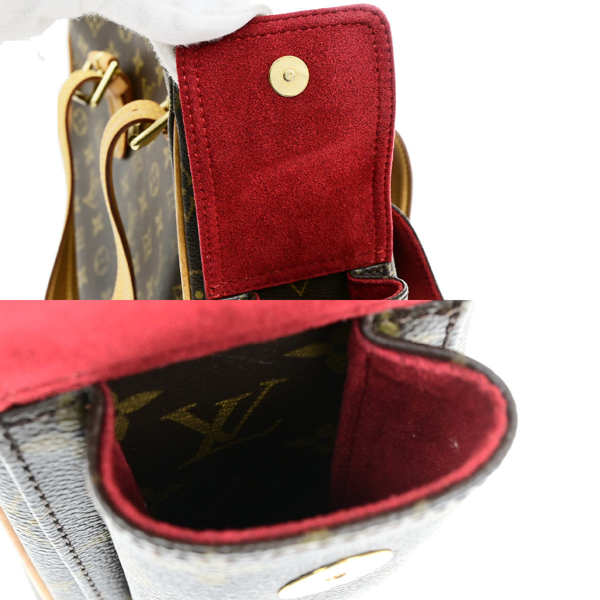 LOUIS VUITTON Multipli Cite Shoulder Bag Monogram Leather Brown M51162 97YG865