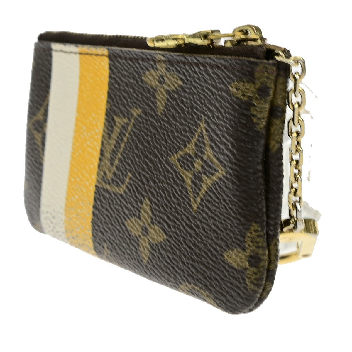 LOUIS VUITTON Pochette Cles Coin Wallet Key Case Monogram Groom M60033 67YH024