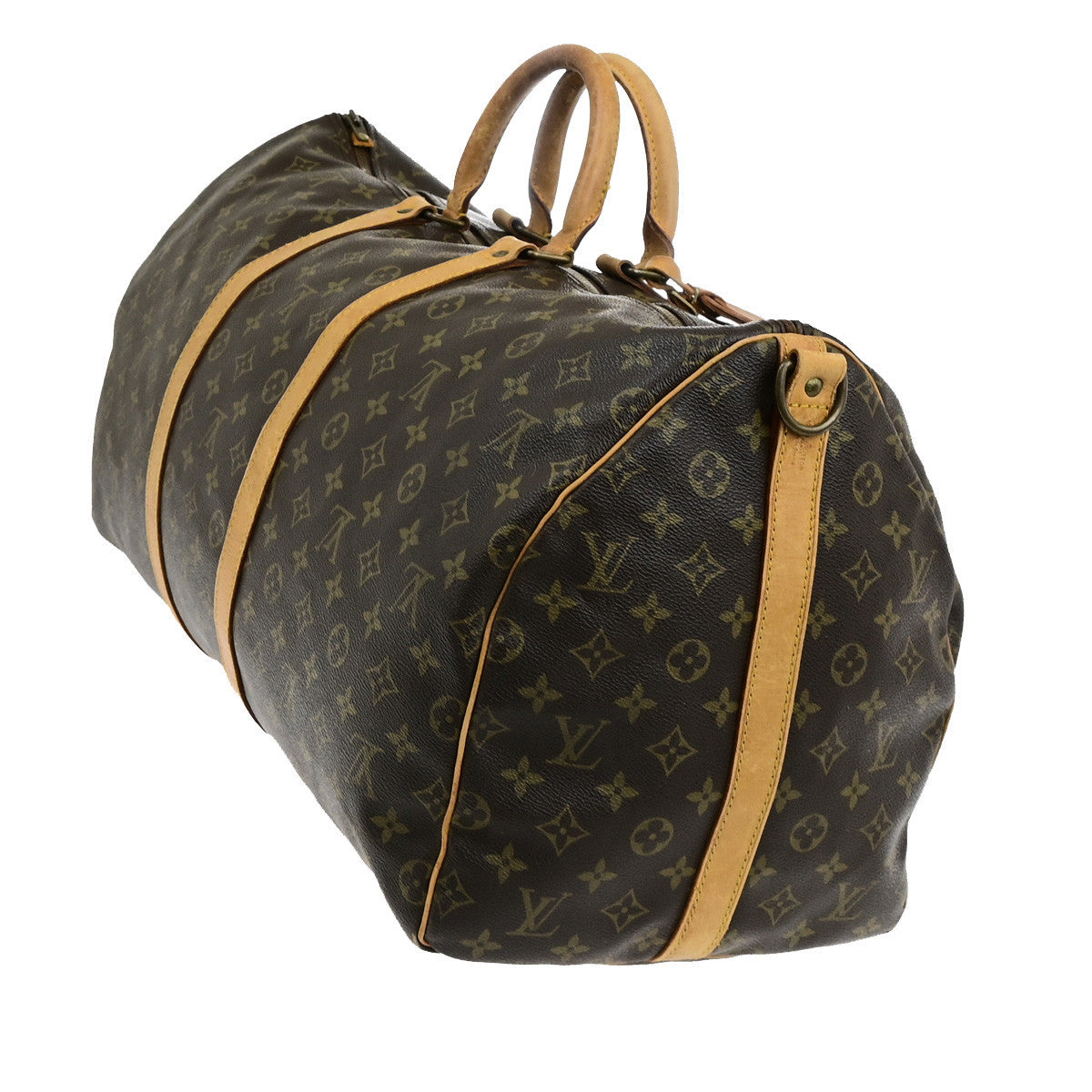 LOUIS VUITTON Keepall Bandouliere 55 Hand Bag Monogram Brown M41414 37YG858