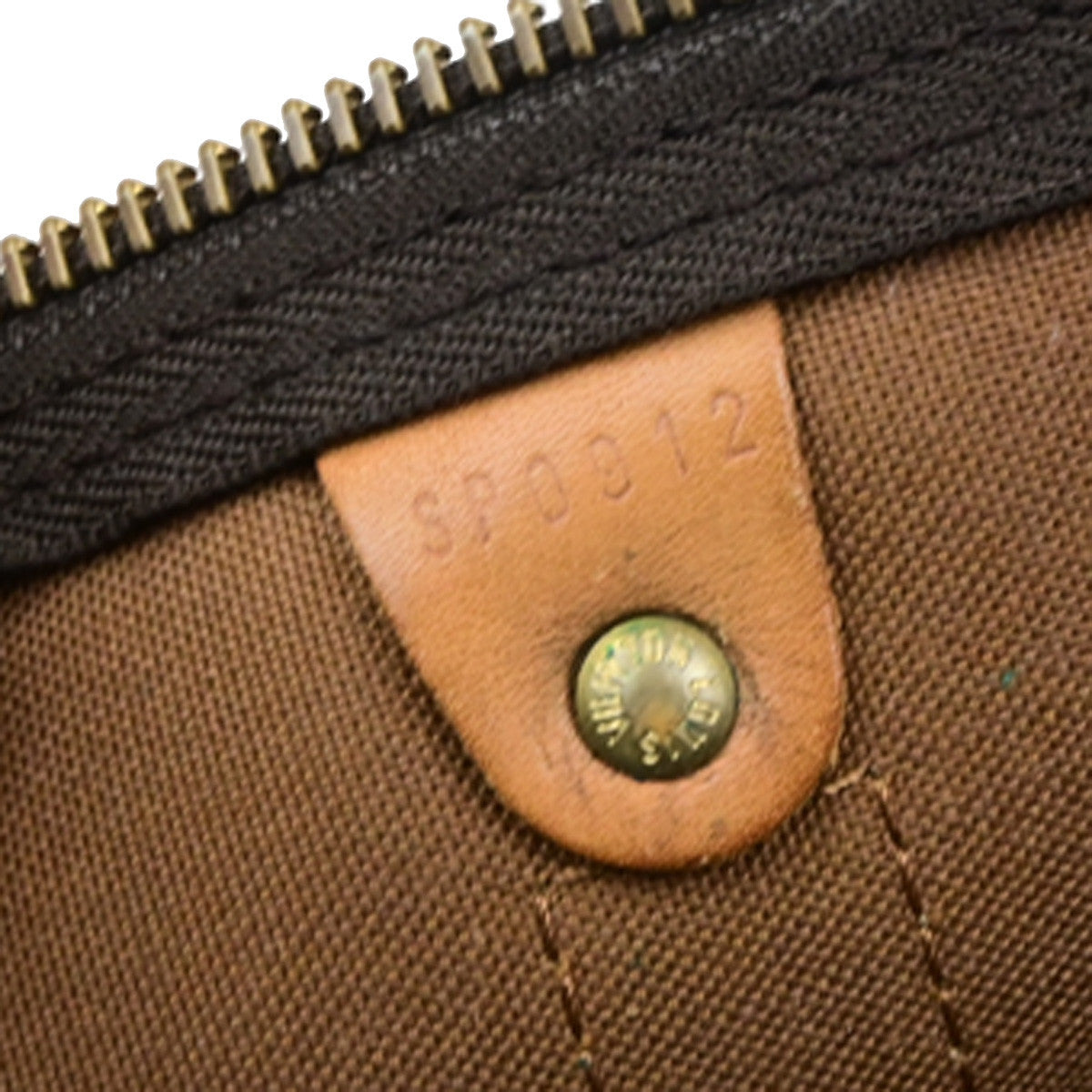 LOUIS VUITTON Keepall 45 Travel Hand Bag Monogram Leather Brown M41428 34YG943