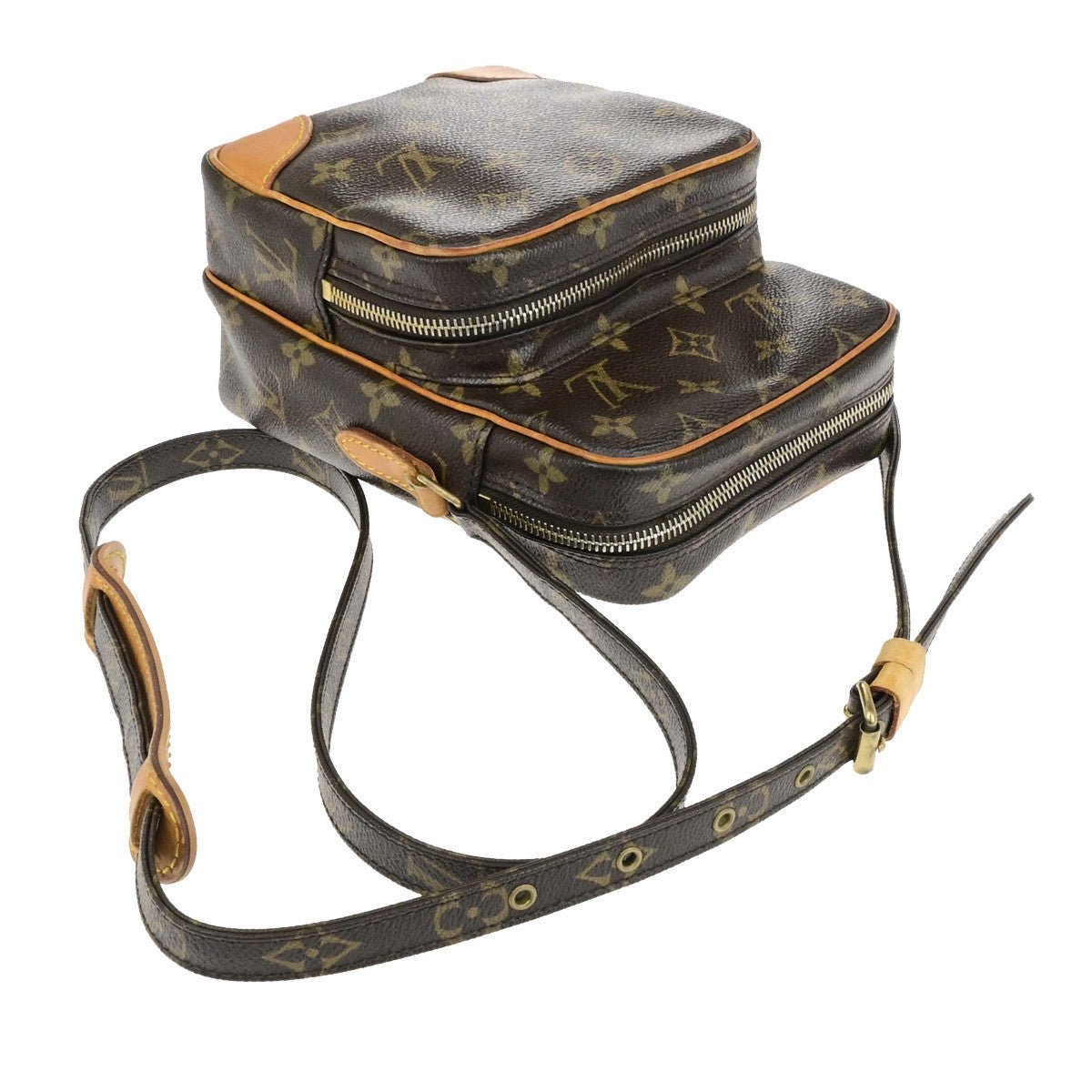 LOUIS VUITTON Amazon Crossbody Shoulder Bag Monogram Leather BN M45236 73SJ622