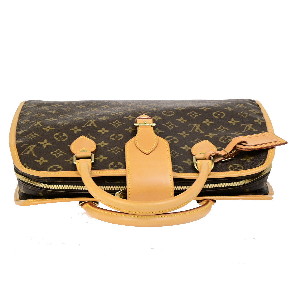LOUIS VUITTON Rivoli Briefcase Hand Bag Monogram Leather Brown M53380 11YG534
