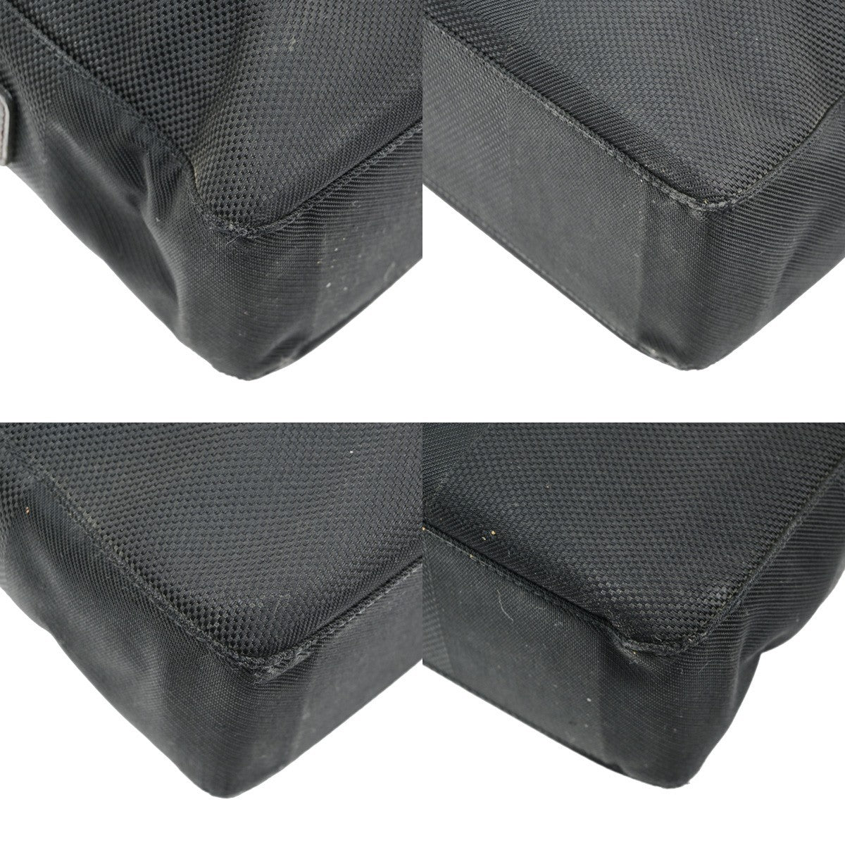 LOUIS VUITTON Yak Business Hand Bag Damier Geant Leather Black M93082 62YH032