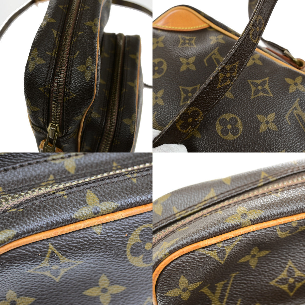 LOUIS VUITTON Amazon Crossbody Shoulder Bag Monogram Leather BN M45236 65YG849