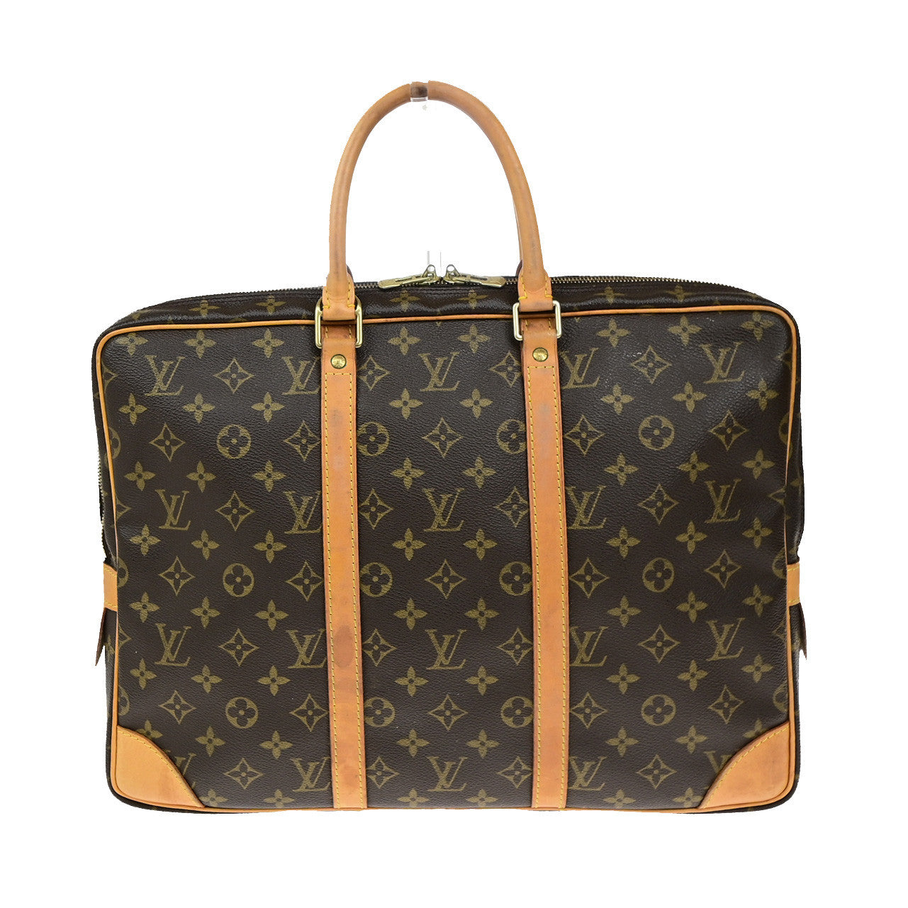 LOUIS VUITTON Porte Documents Voyage Briefcase Hand Bag Monogram M53361 35YG861
