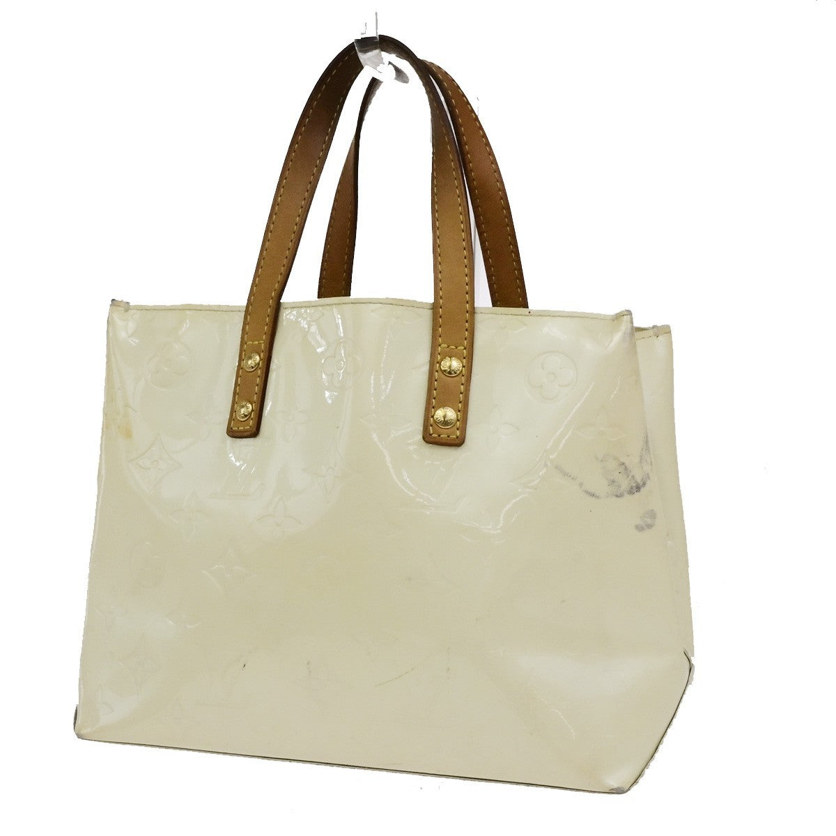 LOUIS VUITTON Read PM Hand Bag Monogram Vernis Patent Leather WE M91336 05YH047