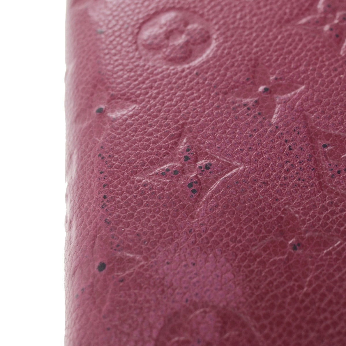 LOUIS VUITTON Zippy Wallet Long Purse Monogram Empreinte Red M60359 61YH023