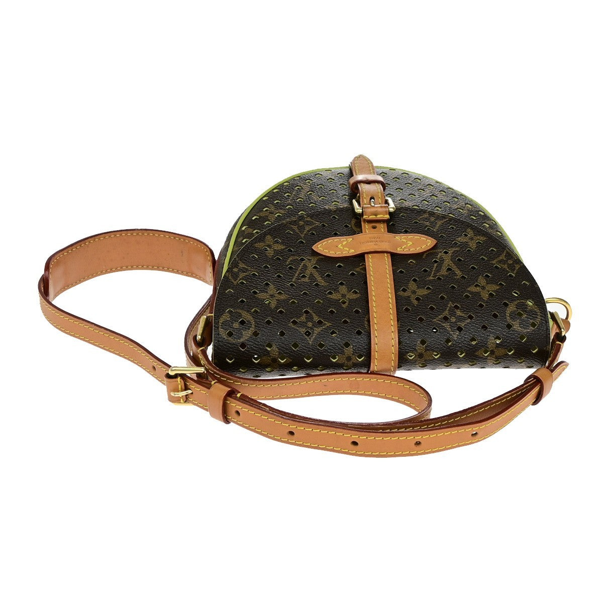 LOUIS VUITTON Chantilly PM Shoulder Bag Monogram Perfo Flore BN M94086 690RL049