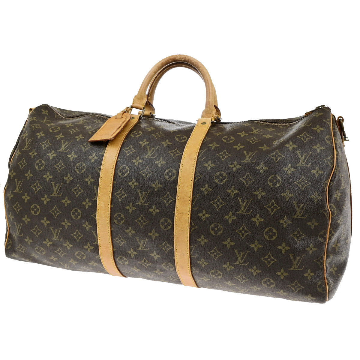 LOUIS VUITTON Keepall Bandouliere 55 Hand Bag Monogram Brown M41414 37YG858
