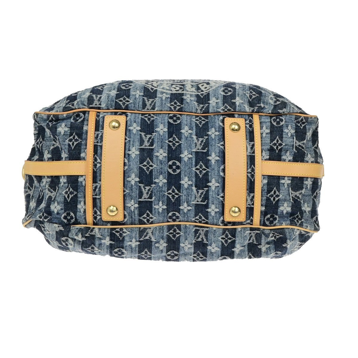 LOUIS VUITTON Cavalier GM Shoulder Bag Monogram Denim Leather BE M95336 301RL058