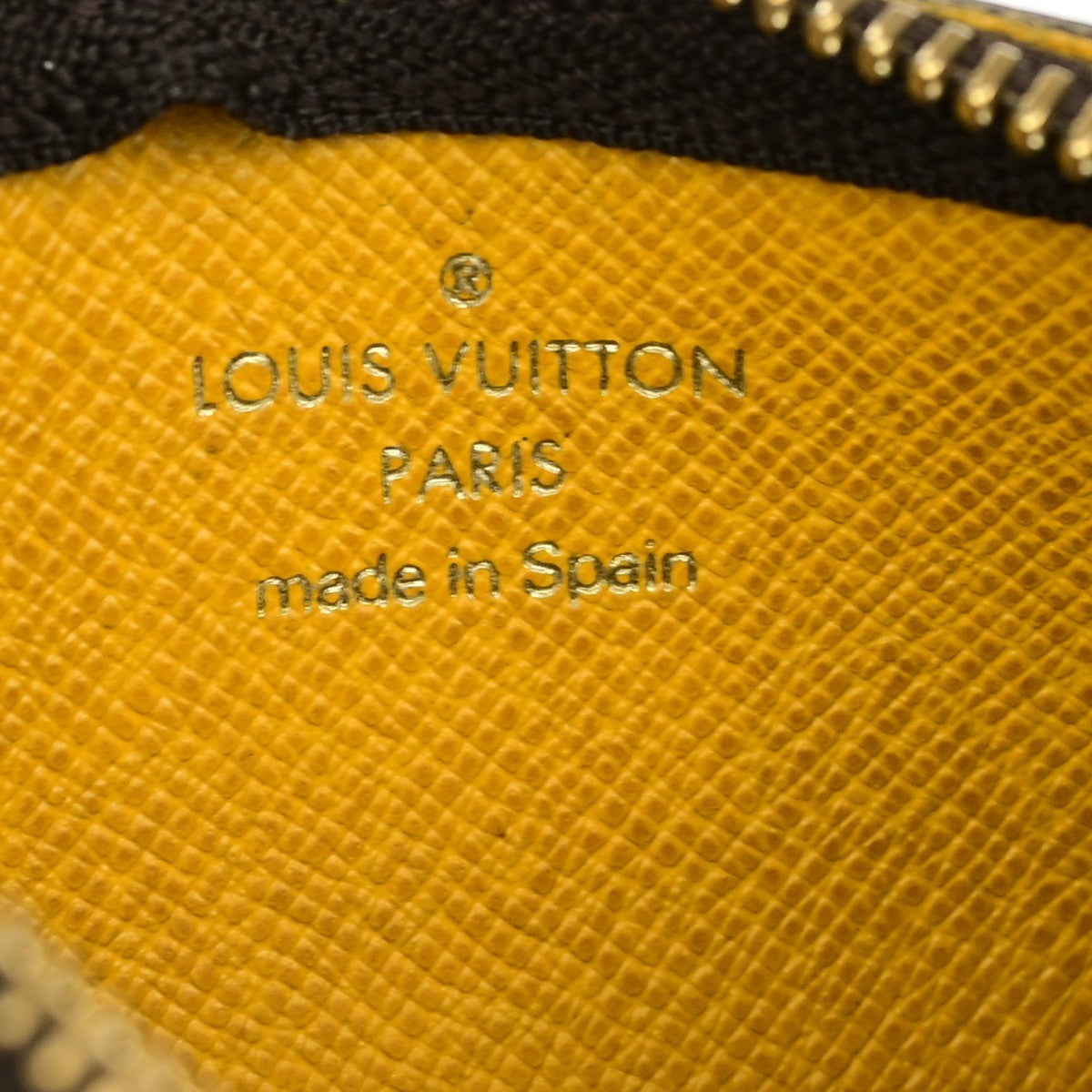 LOUIS VUITTON Pochette Cles Coin Wallet Key Case Monogram Groom M60033 67YH024