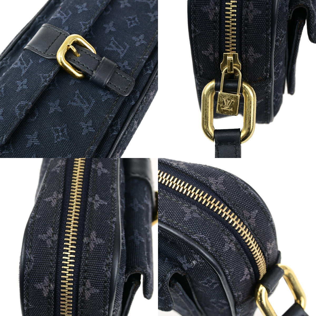 LOUIS VUITTON Juliet MM Shoulder Bag Monogram Mini Canvas Leather M92211 85YG266