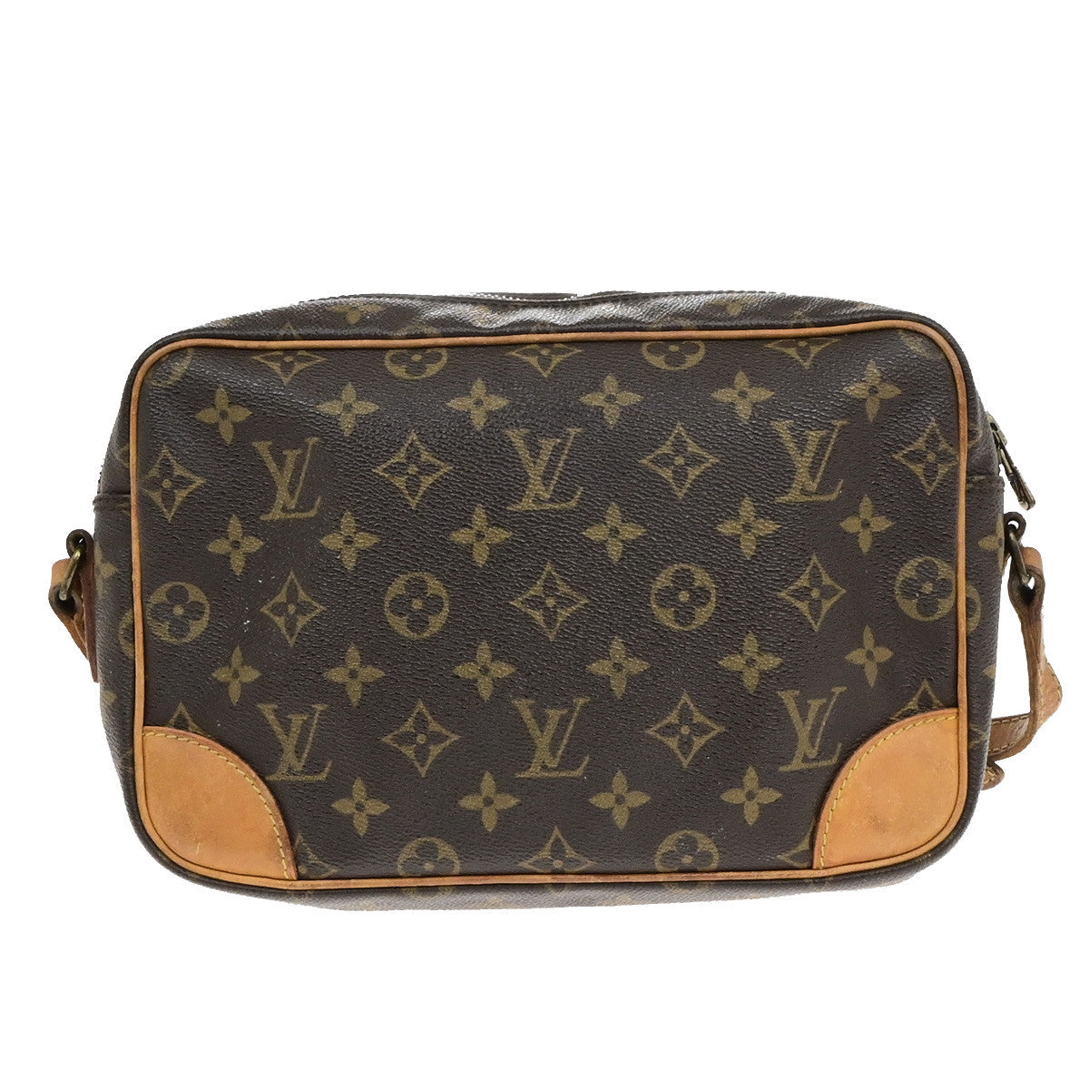 LOUIS VUITTON Trocadero 27 Shoulder Bag Monogram Leather Brown M51274 62YG947