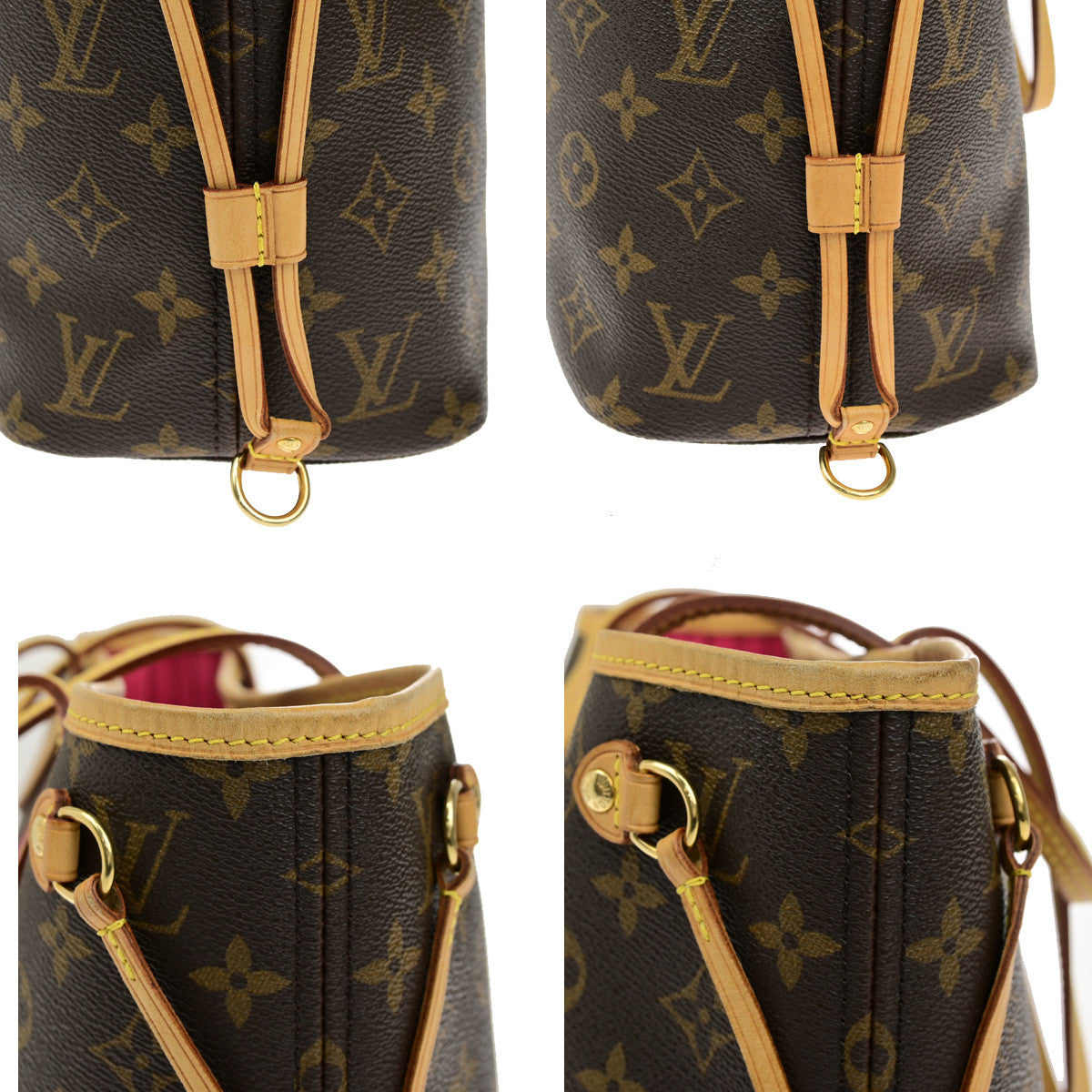 LOUIS VUITTON Neverfull PM My LV Heritage Shoulder Bag Monogram M41245 95YG866