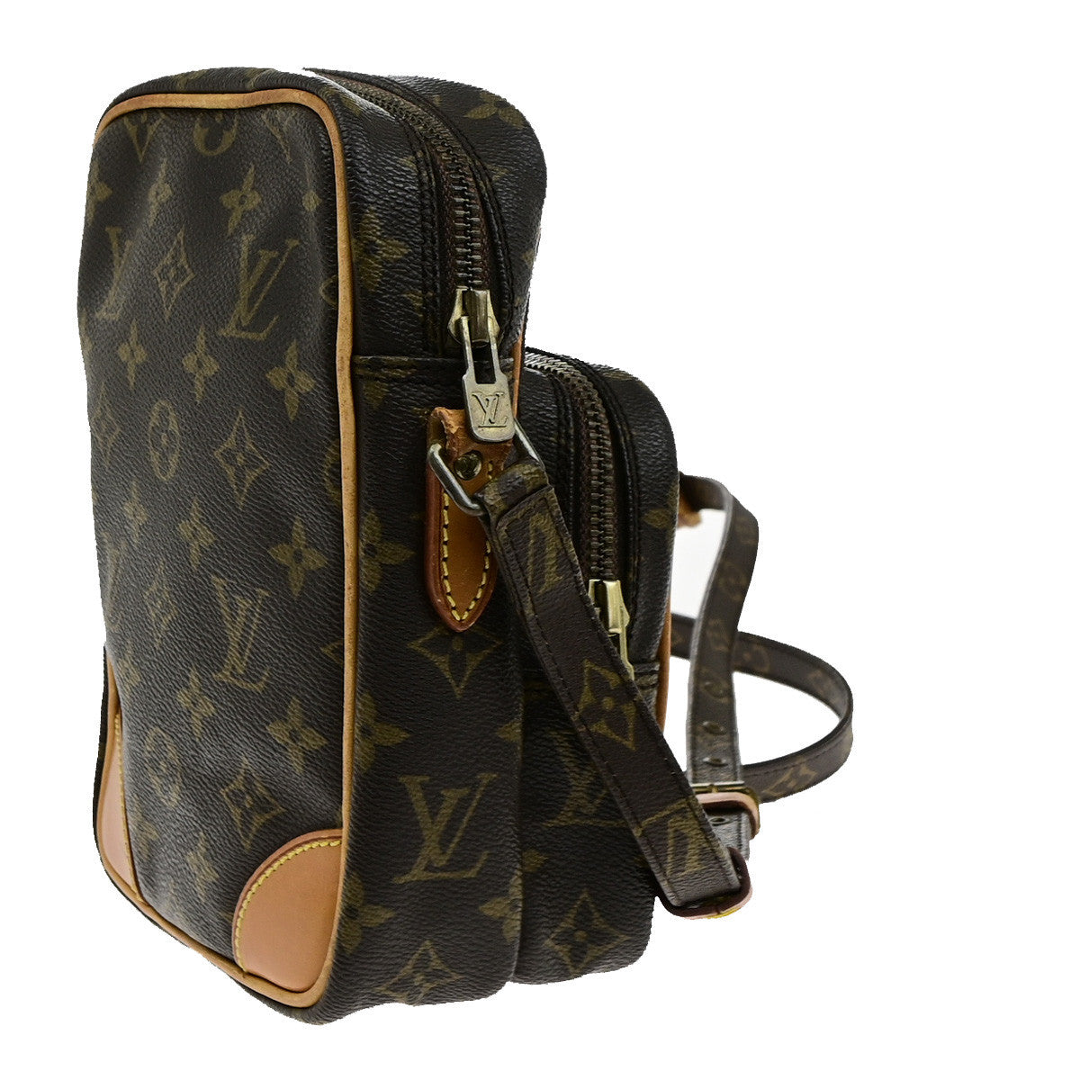 LOUIS VUITTON Amazon Crossbody Shoulder Bag Monogram Leather BN M45236 65YG849