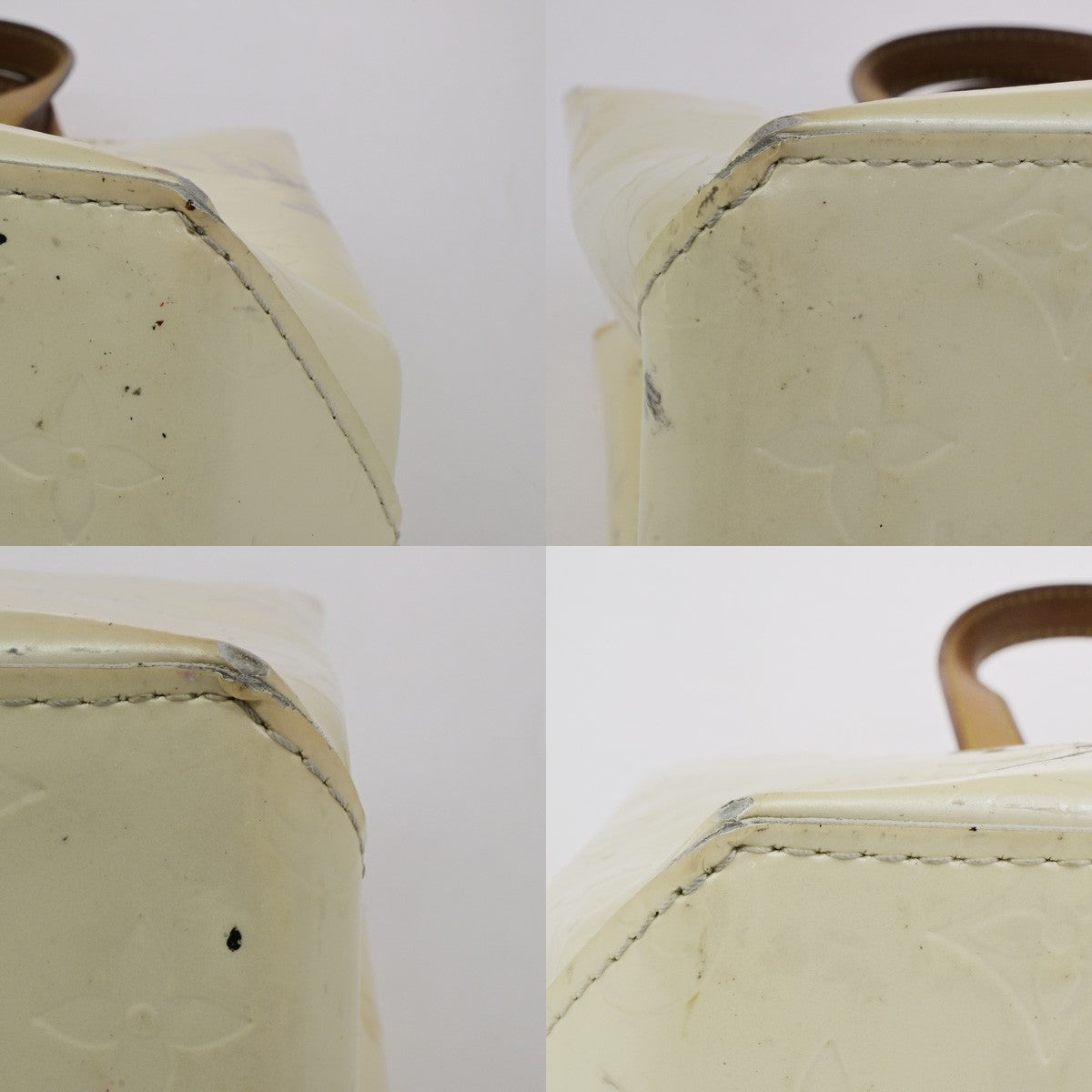 LOUIS VUITTON Read PM Hand Bag Monogram Vernis Patent Leather WE M91336 05YH047