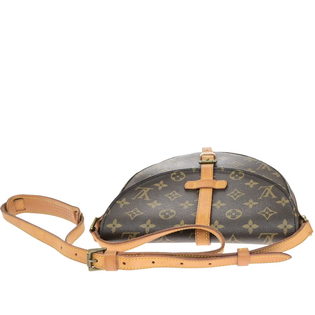 LOUIS VUITTONI Chantilly MM Shoulder Bag Monogram Leather Brown M51233 83YH038