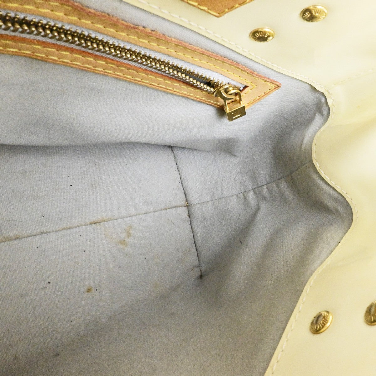 LOUIS VUITTON Read PM Hand Bag Monogram Vernis Patent Leather WE M91336 05YH047