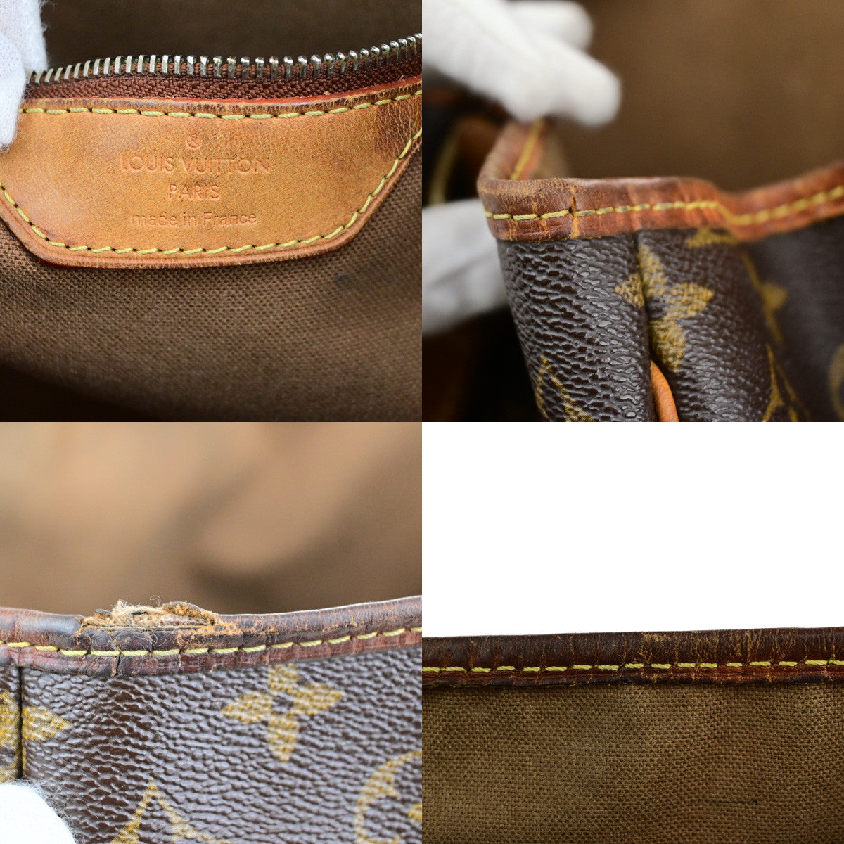 LOUIS VUITTON Batignolles Horizontal Shoulder Bag Monogram Brown M51154 30SJ617